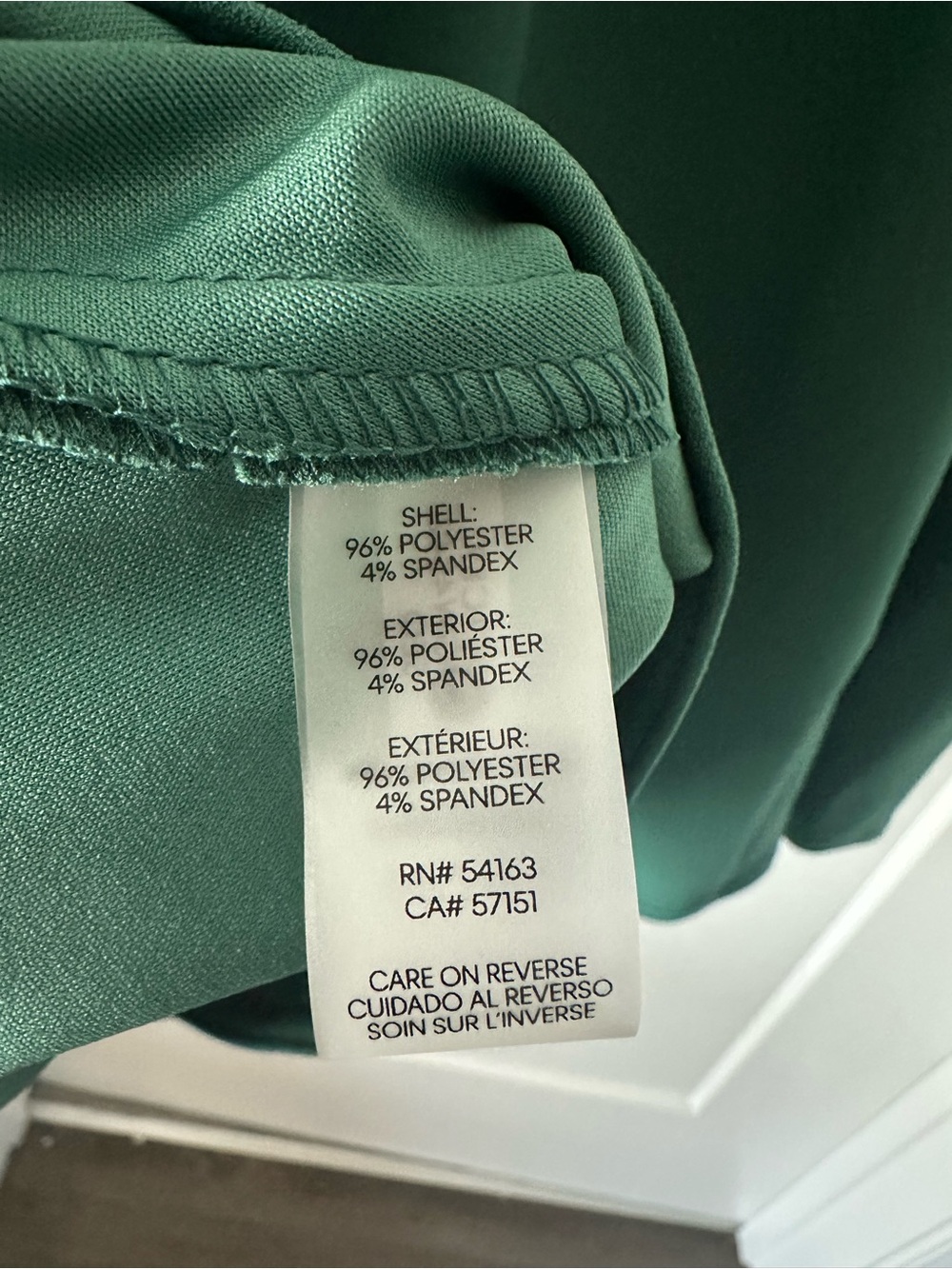 💚 NWT! Green CALVIN KLEIN Crewneck Sleeveless Shift Dress - Size 20W - Picture 7 of 10